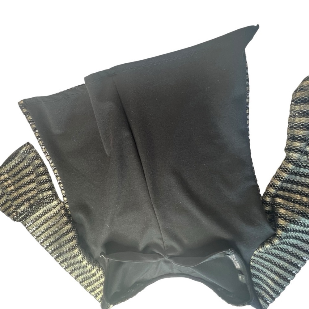 New York & Company Mix Media Two-Piece Skirt and Top Set Size 6/Small - Picture 8 of 16
